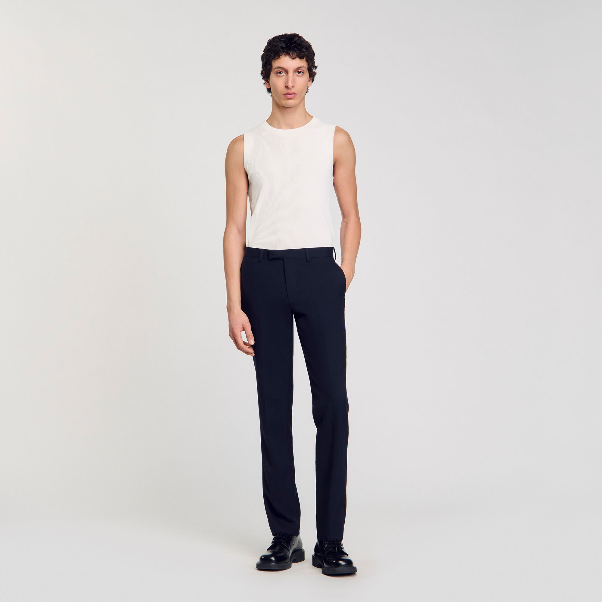Pantaloni da abito in lana
