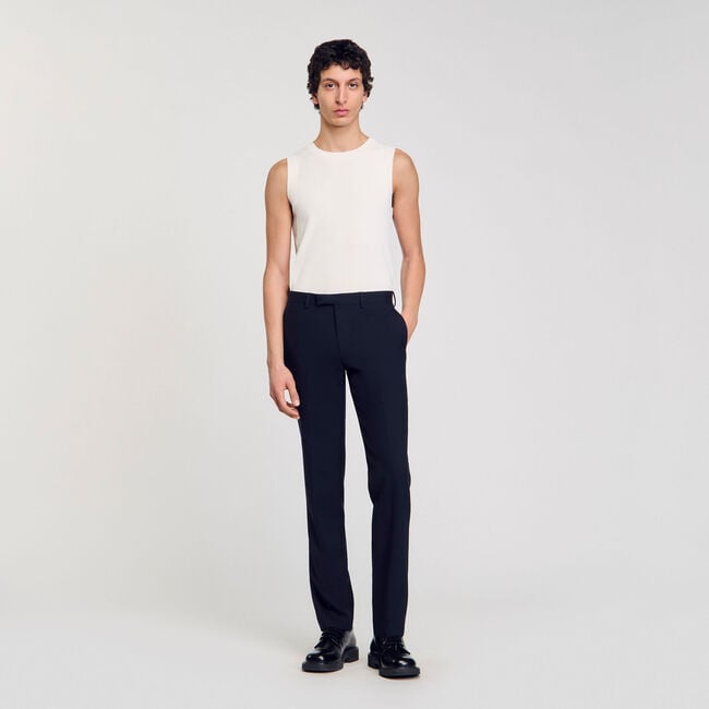 Pantaloni da abito in lana
