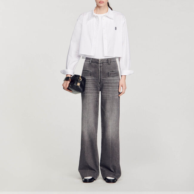 Jeans sbiaditi svasati