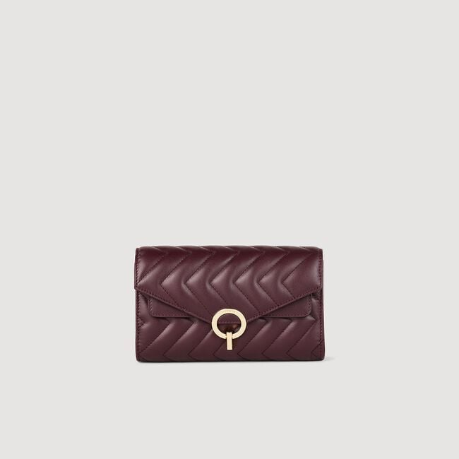 Pochette crossbody in pelle