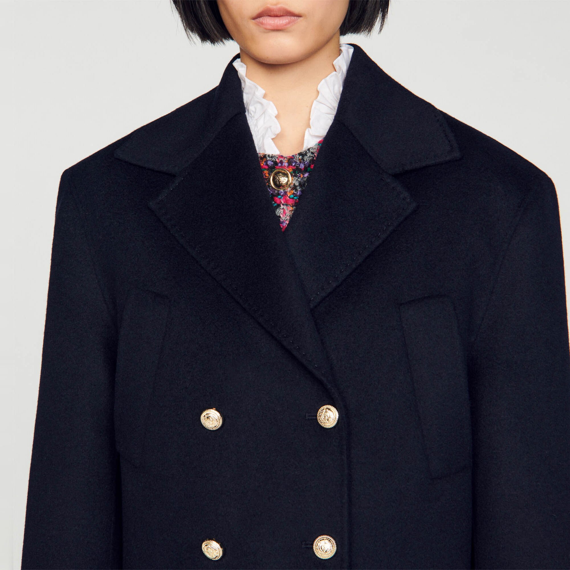 Cappotto lungo double face