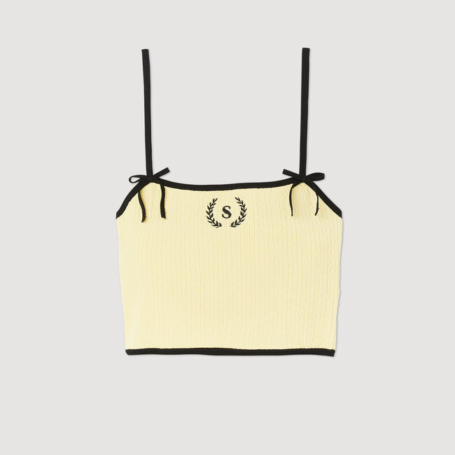 Brassière in maglia