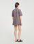 Camicia oversize a quadri