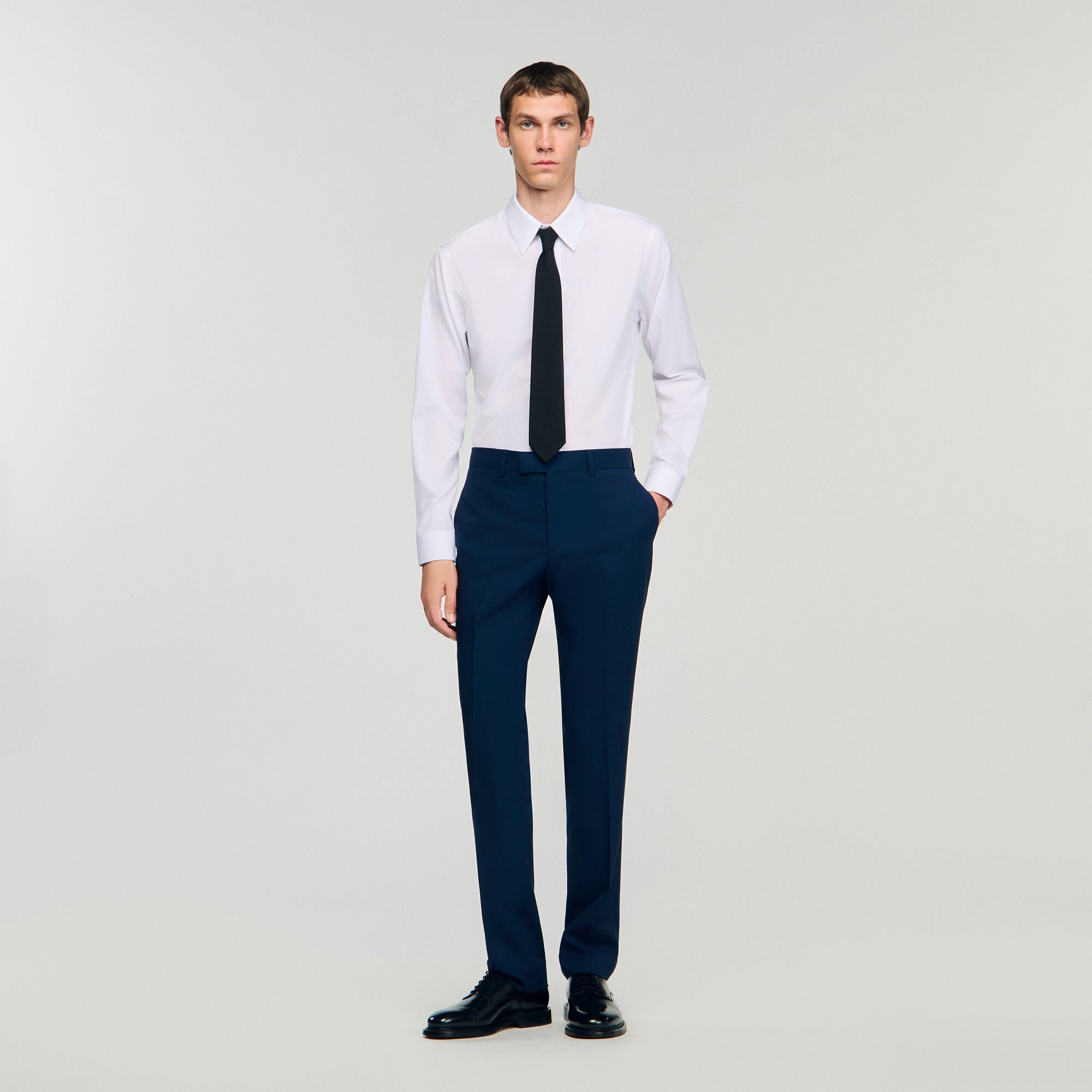 Pantaloni da abito in lana
