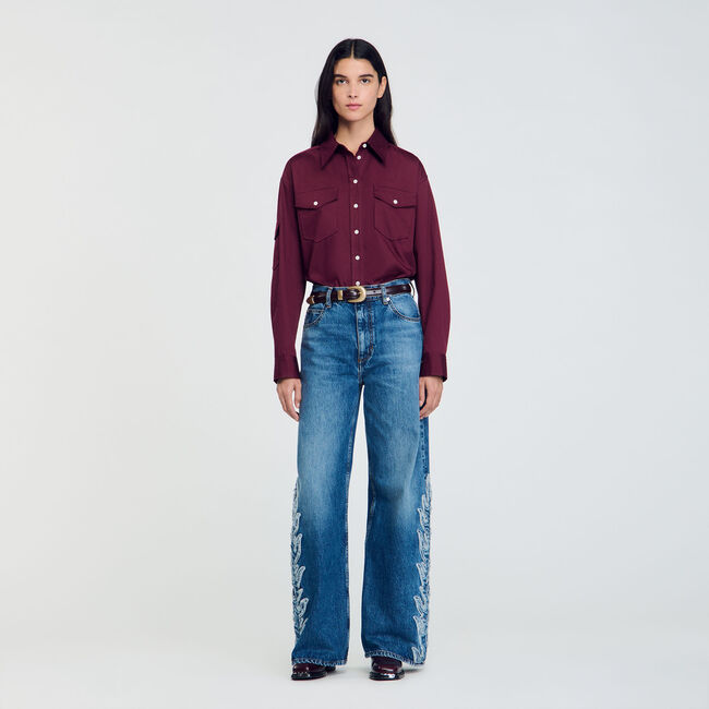 Camicia in cotone