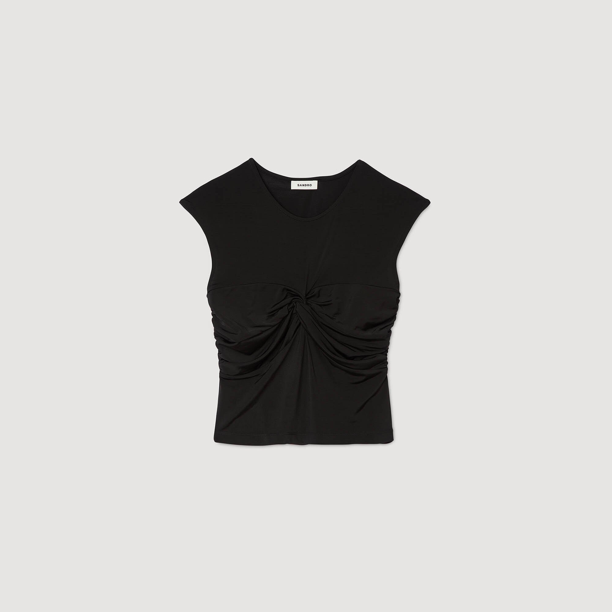T-shirt drappeggiata