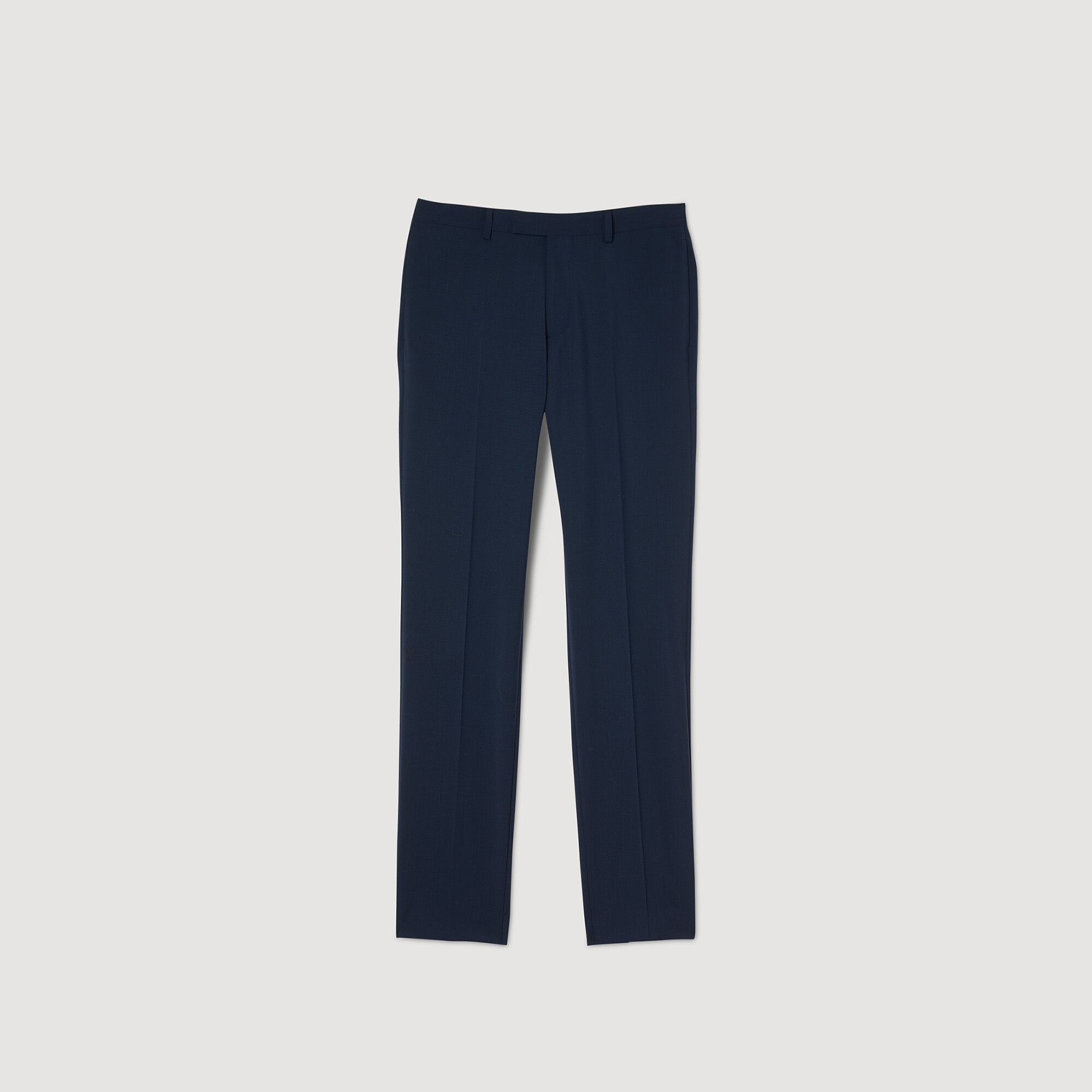 Pantaloni da abito in lana vergine