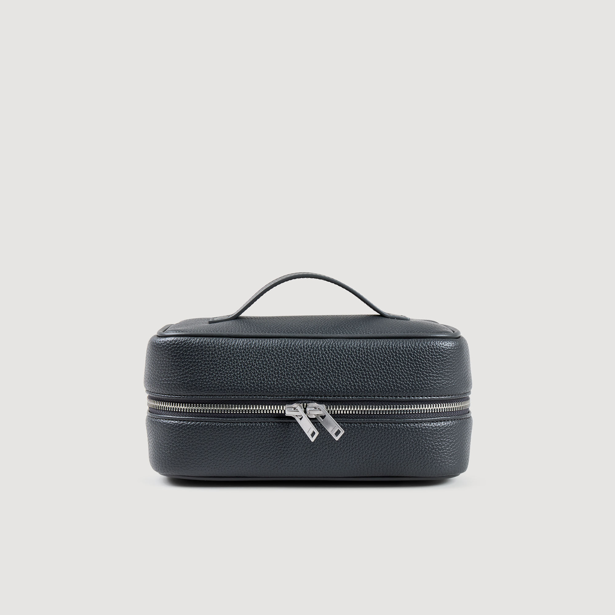 Beauty case in tela martellata