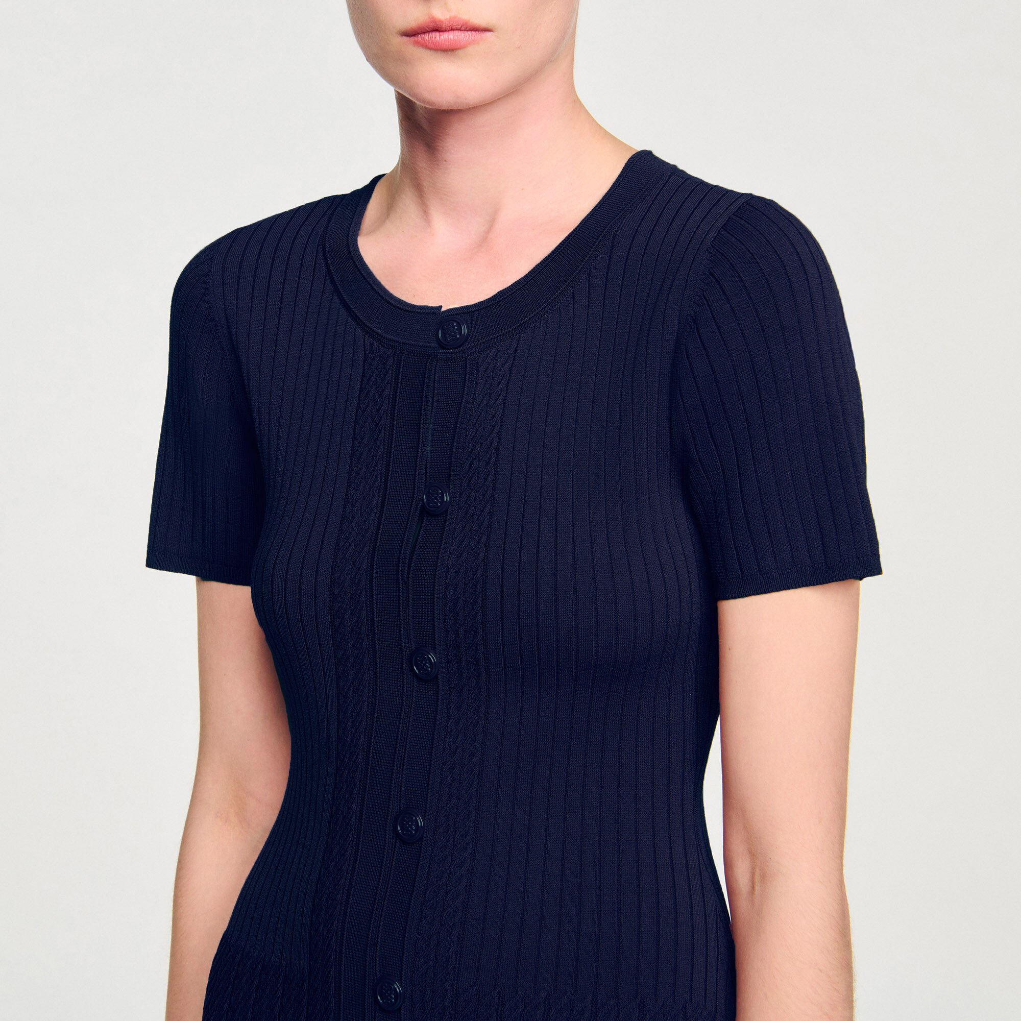 Abito lungo in maglia