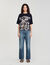 T-shirt con stampa a fiori