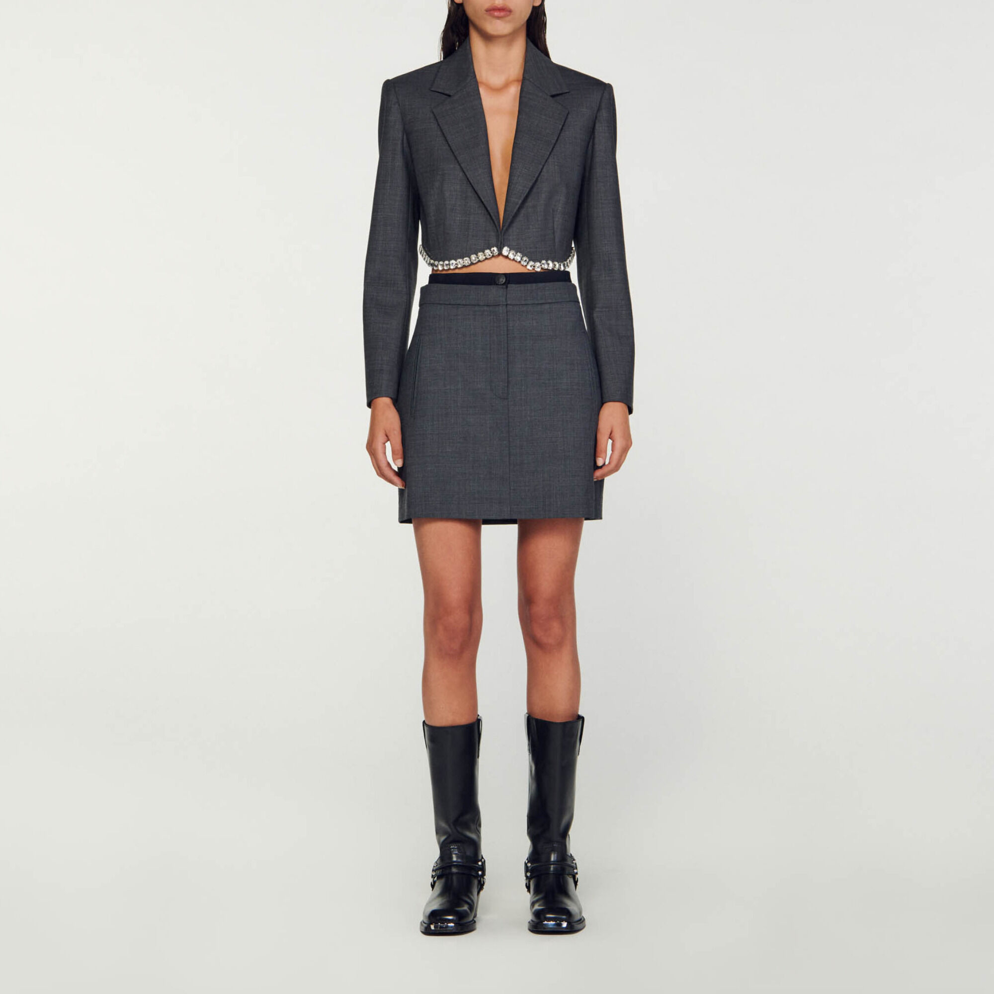 Minigonna elasticizzata