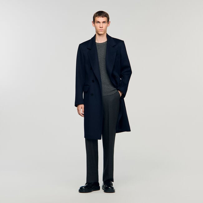 Cappotto in lana e cashmere