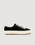 Sneakers basse in crosta di pelle