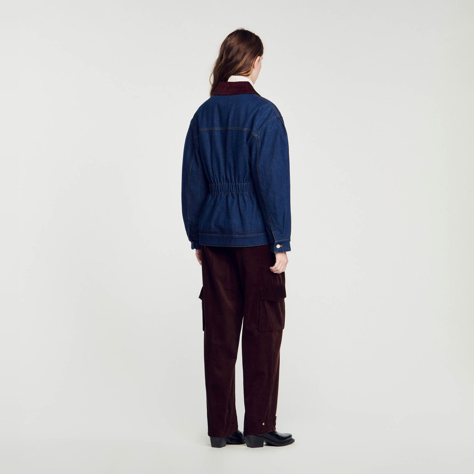 Giacca in jeans double face