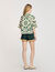 Camicia con stampa a fiori