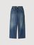 Jeans larghi con tagli impunturati - Donna | Sandro