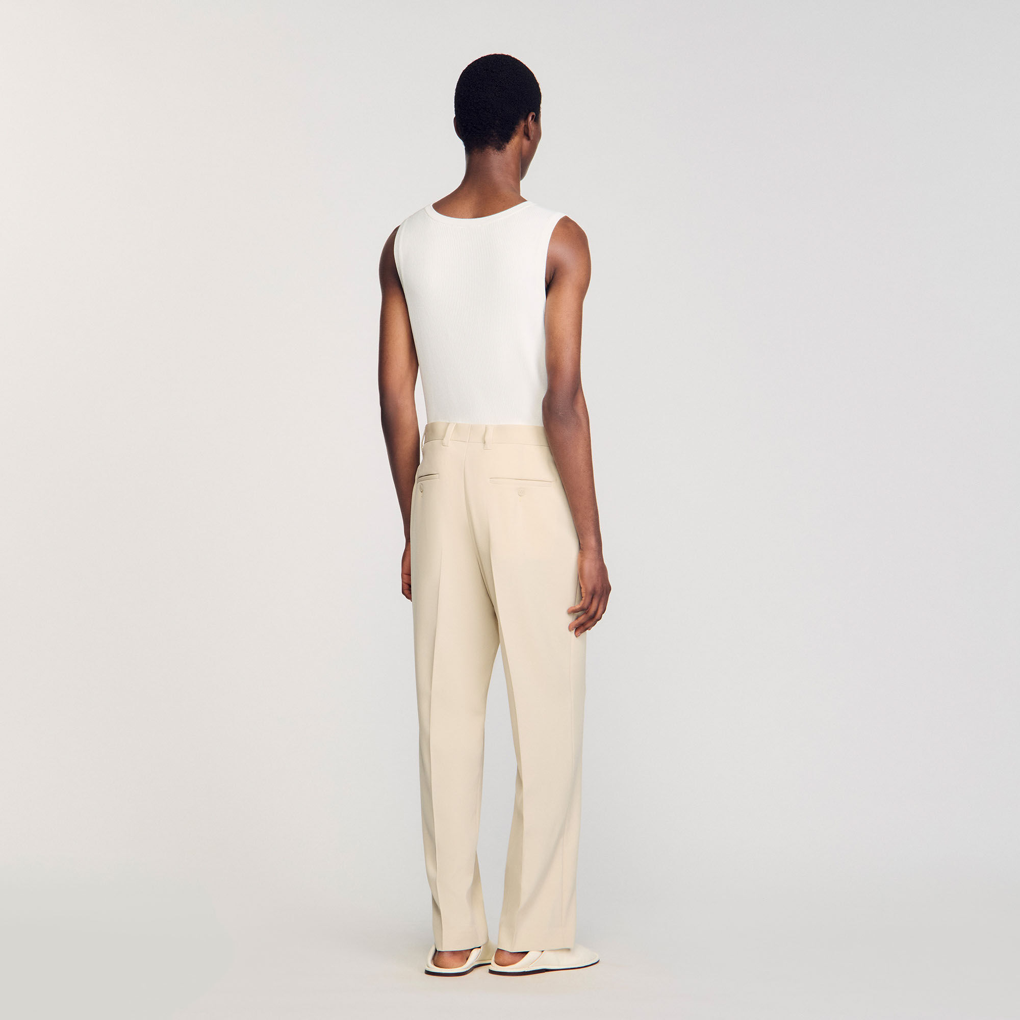 Pantaloni da abito in lana