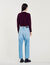 Cardigan in maglia con collo arricciato