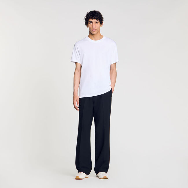 T-shirt in cotone con logo