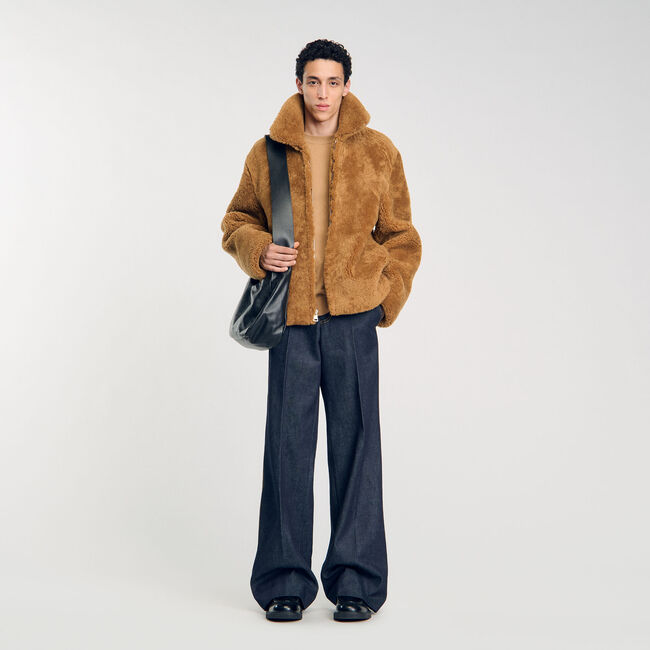 Giacca in shearling