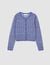 Cardigan in maglia brillante
