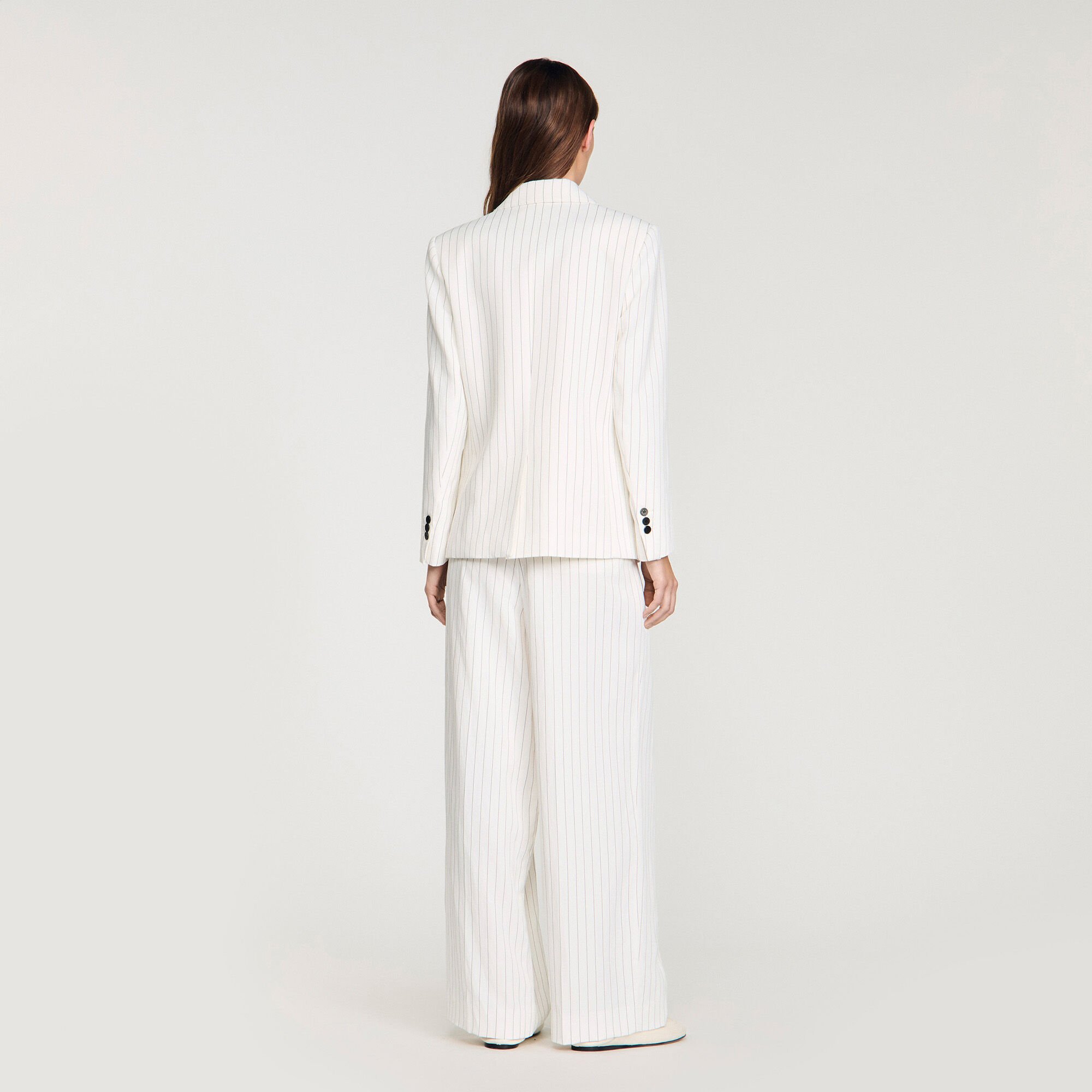 Giacca da tailleur a righe