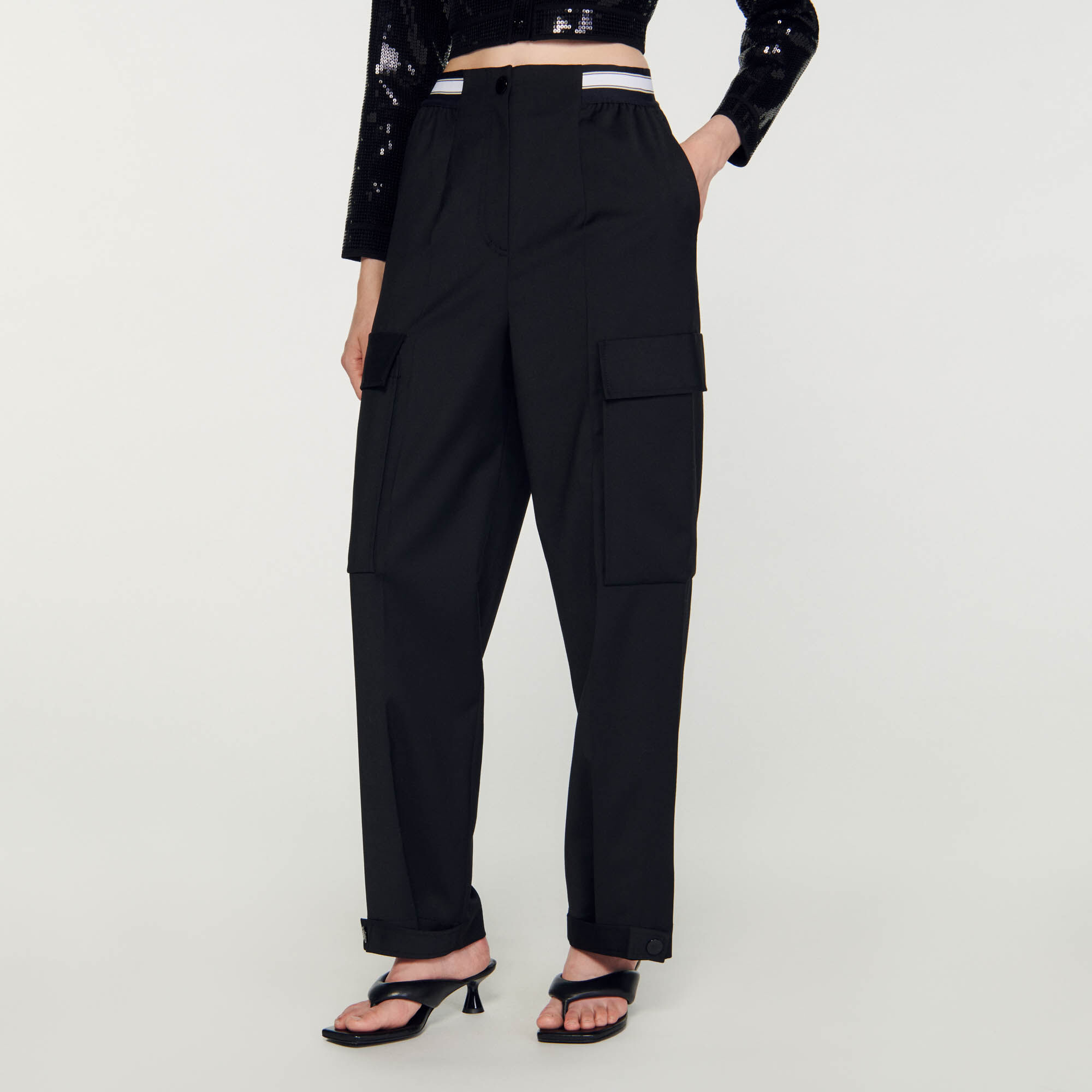 Pantaloni online cargo larghi