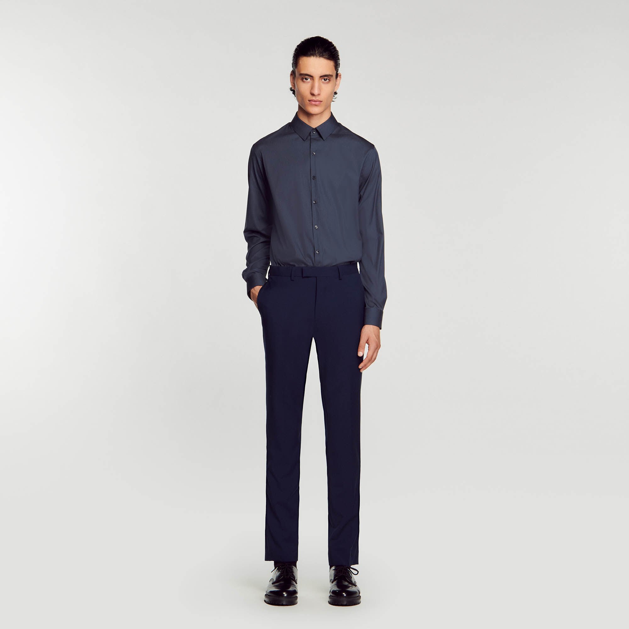 Camicia sciancrata uomo store