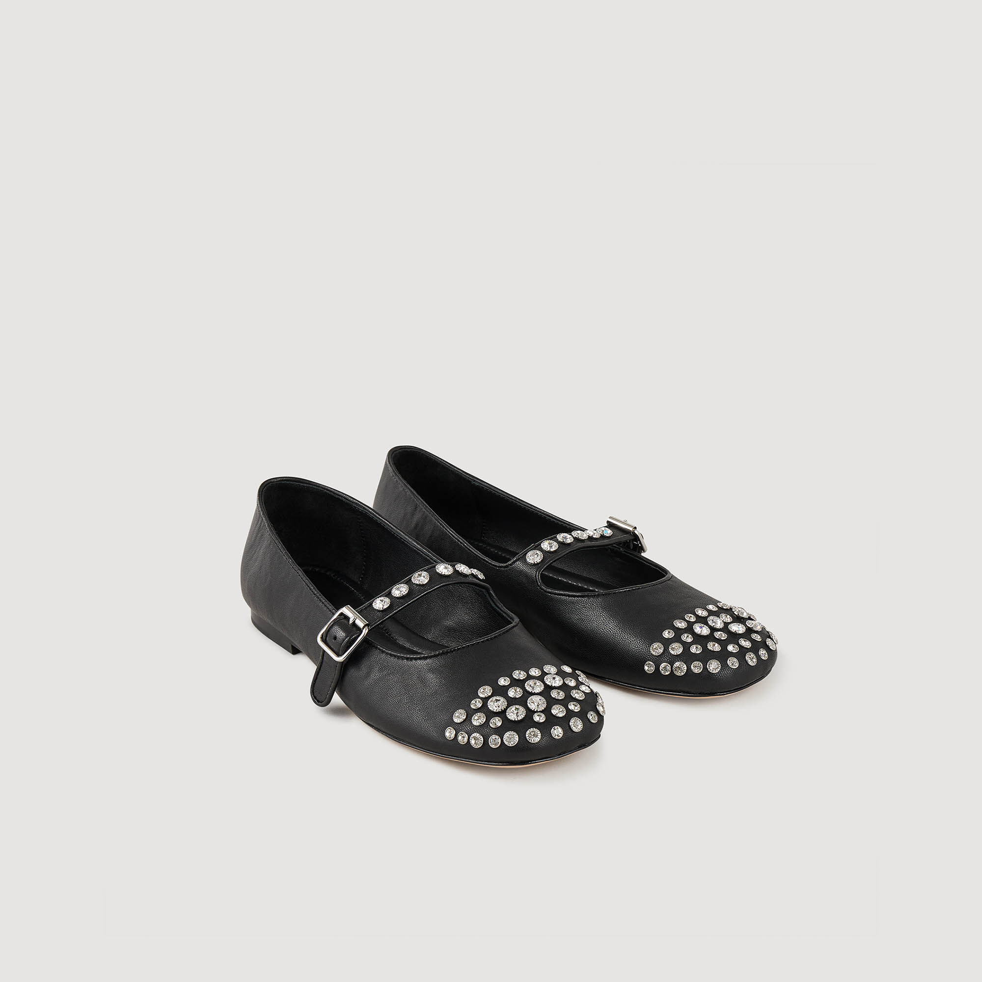 Scarpe ballerine discount con strass