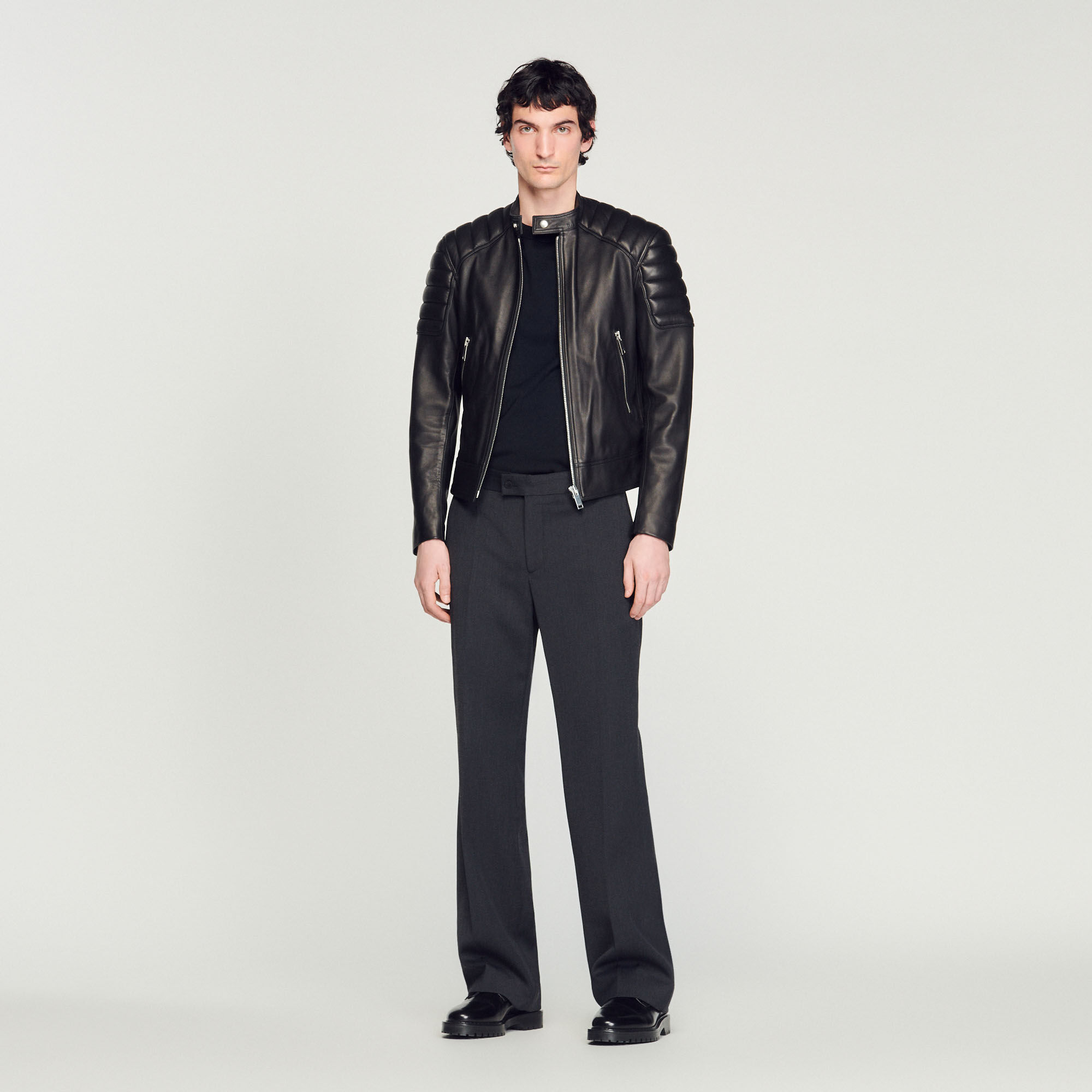 Giubbotti in pelle corti discount