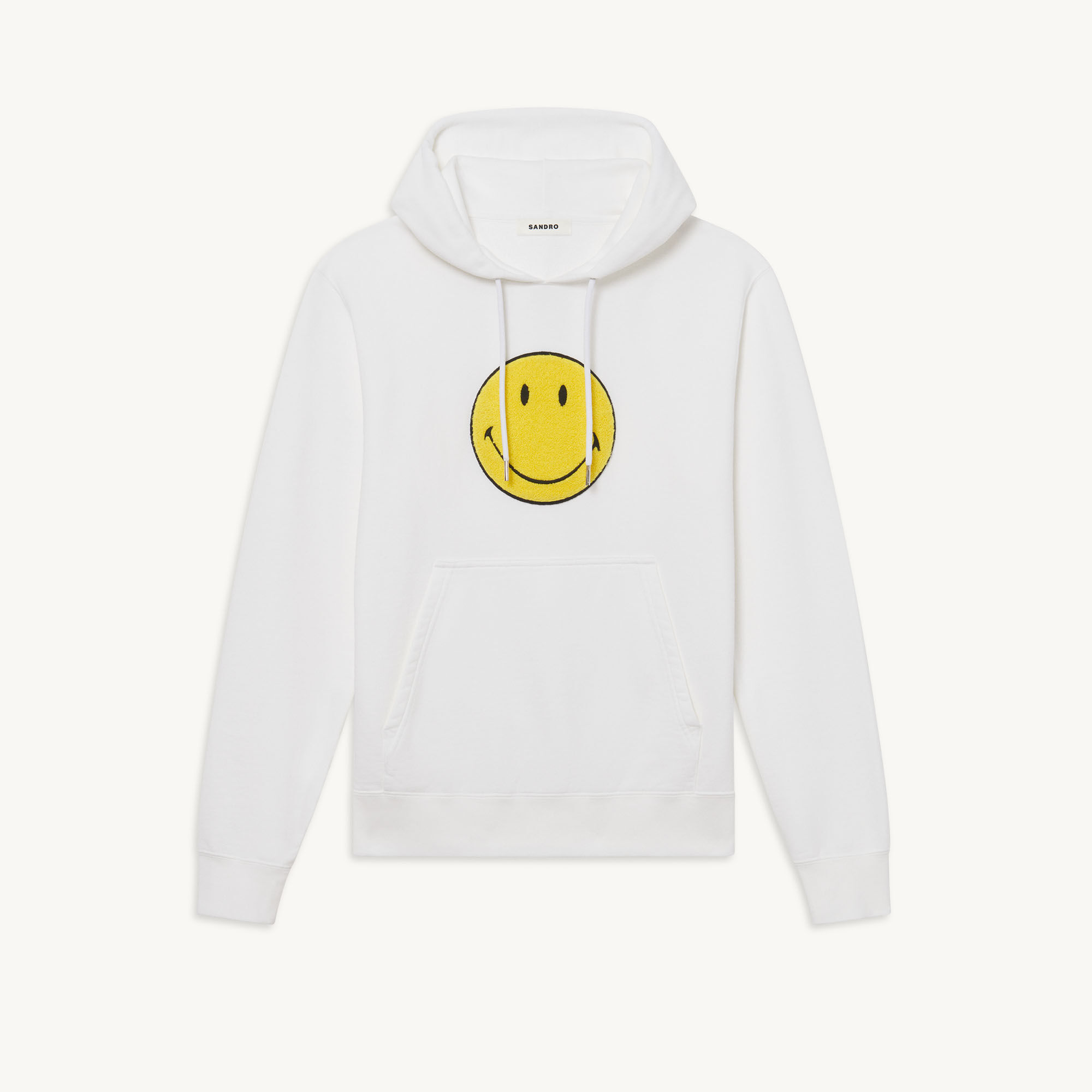 sandro smiley sweater