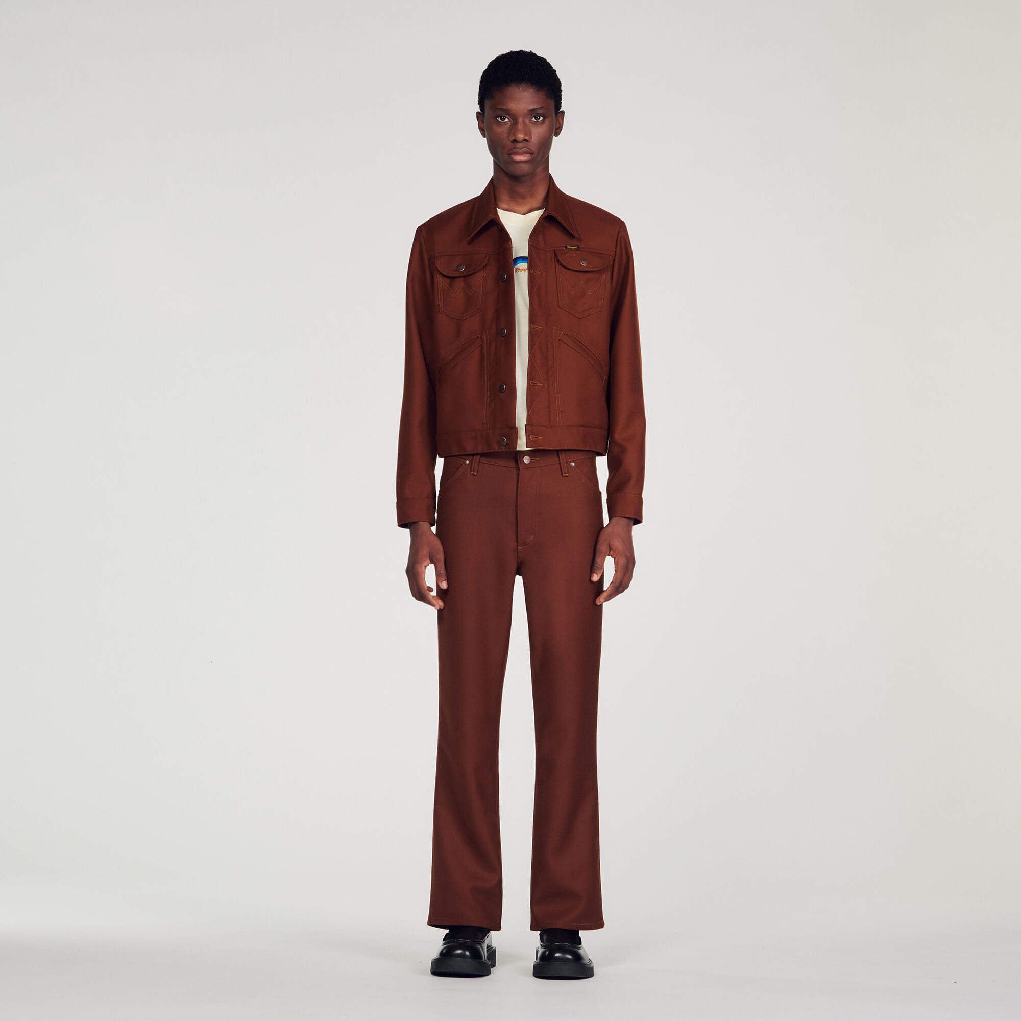 Giacca SANDROxWRANGLER SHPBL00813 SANDRO x Wrangler Sandro Paris
