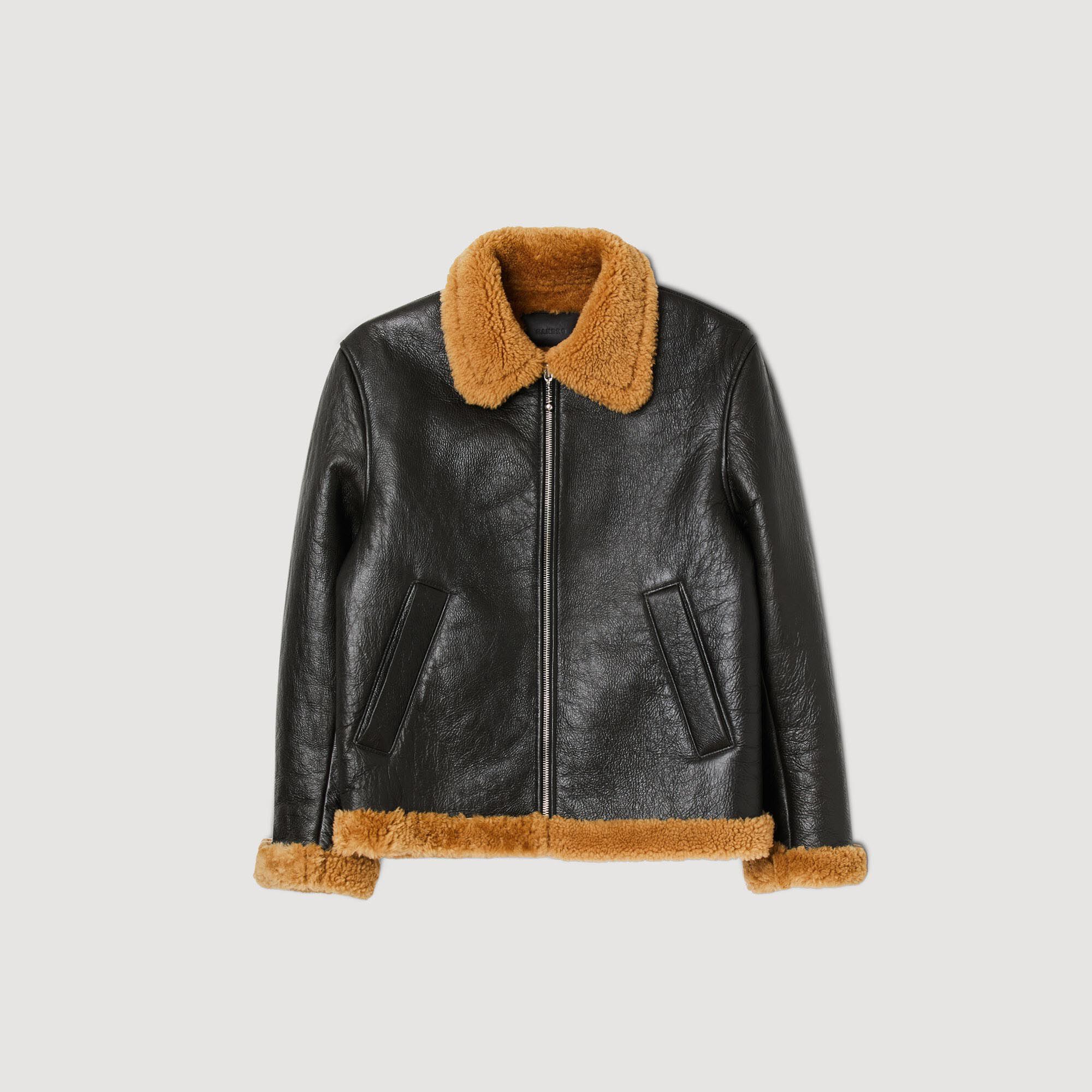 Blouson peau clearance