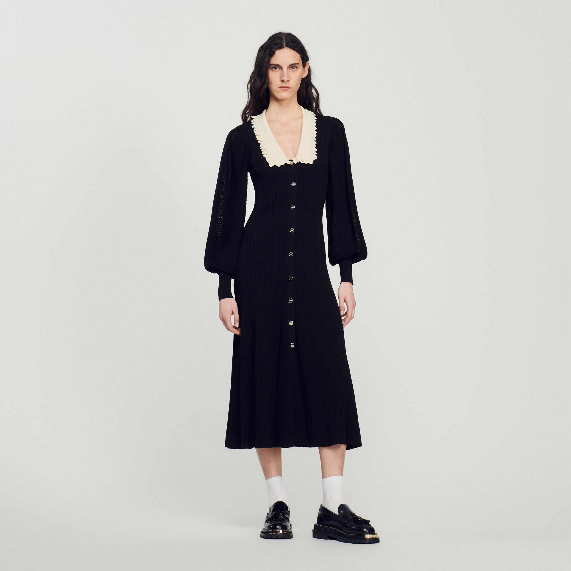 Sandro on sale robe longue