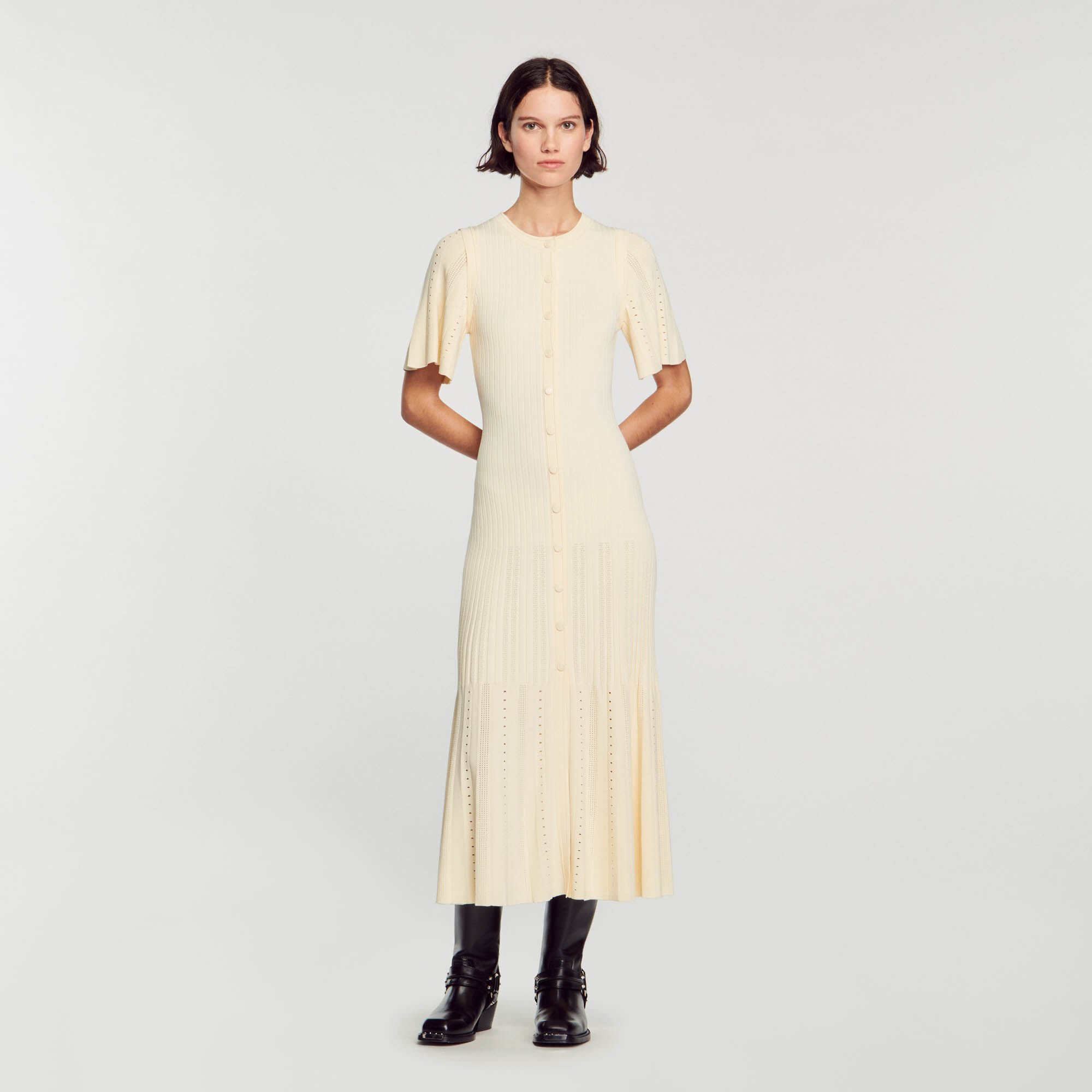Sandro robes sale soldes