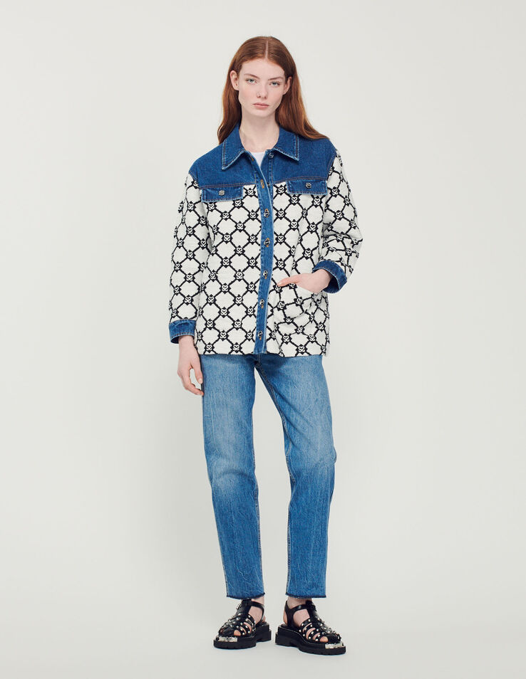 Maglione blu Louis Vuitton 100% Top da uomo in maglia di lana con
