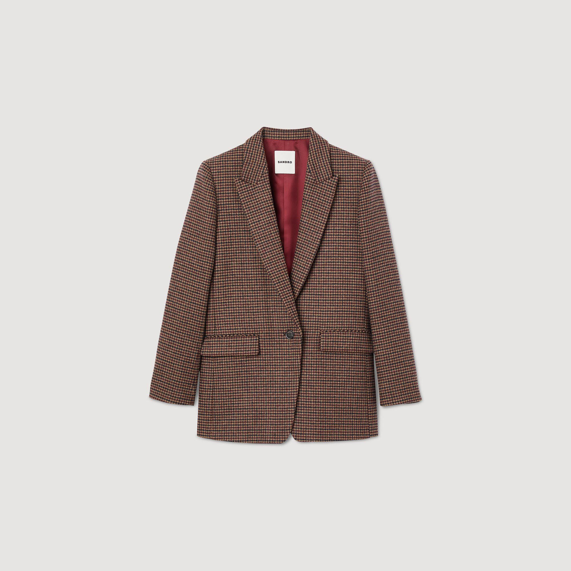 Veste pied de poule