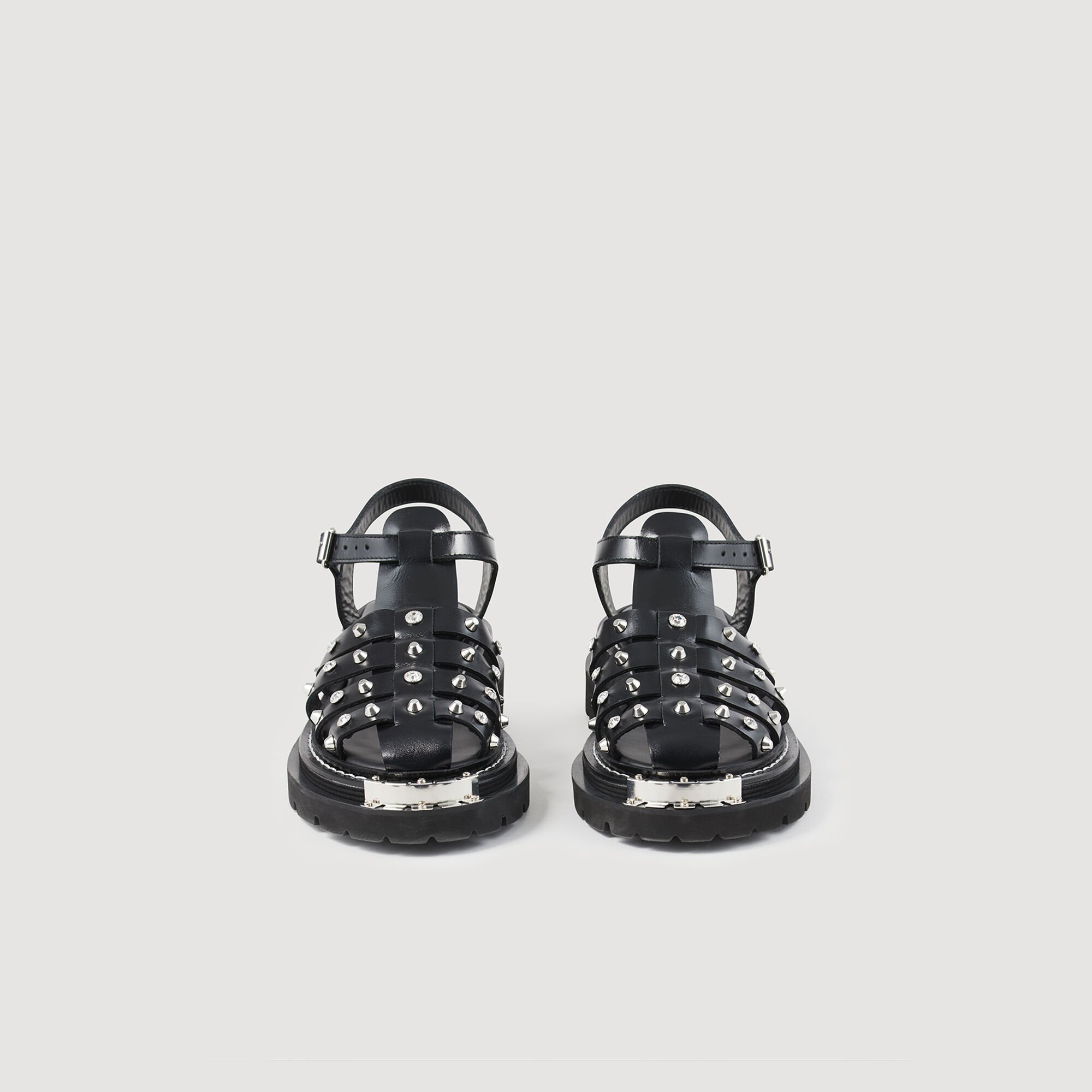 Sandales Olys clout es en cuir SFACH00895 Toutes les Chaussures