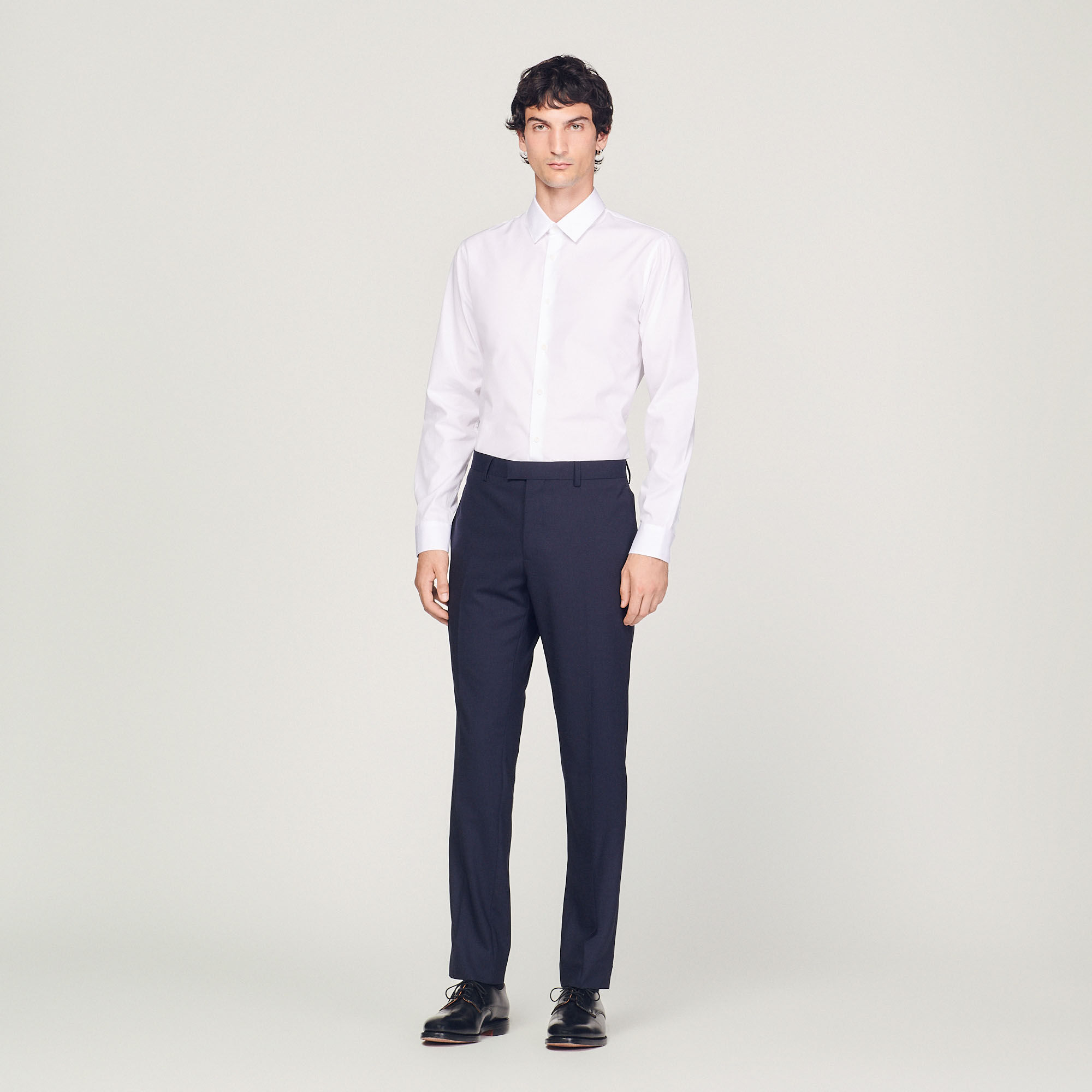Pantalon classique laine homme store