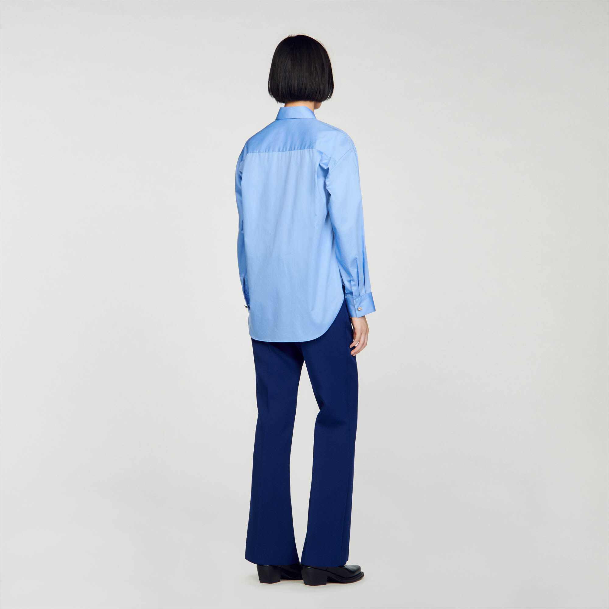 Camicia discount con jabot