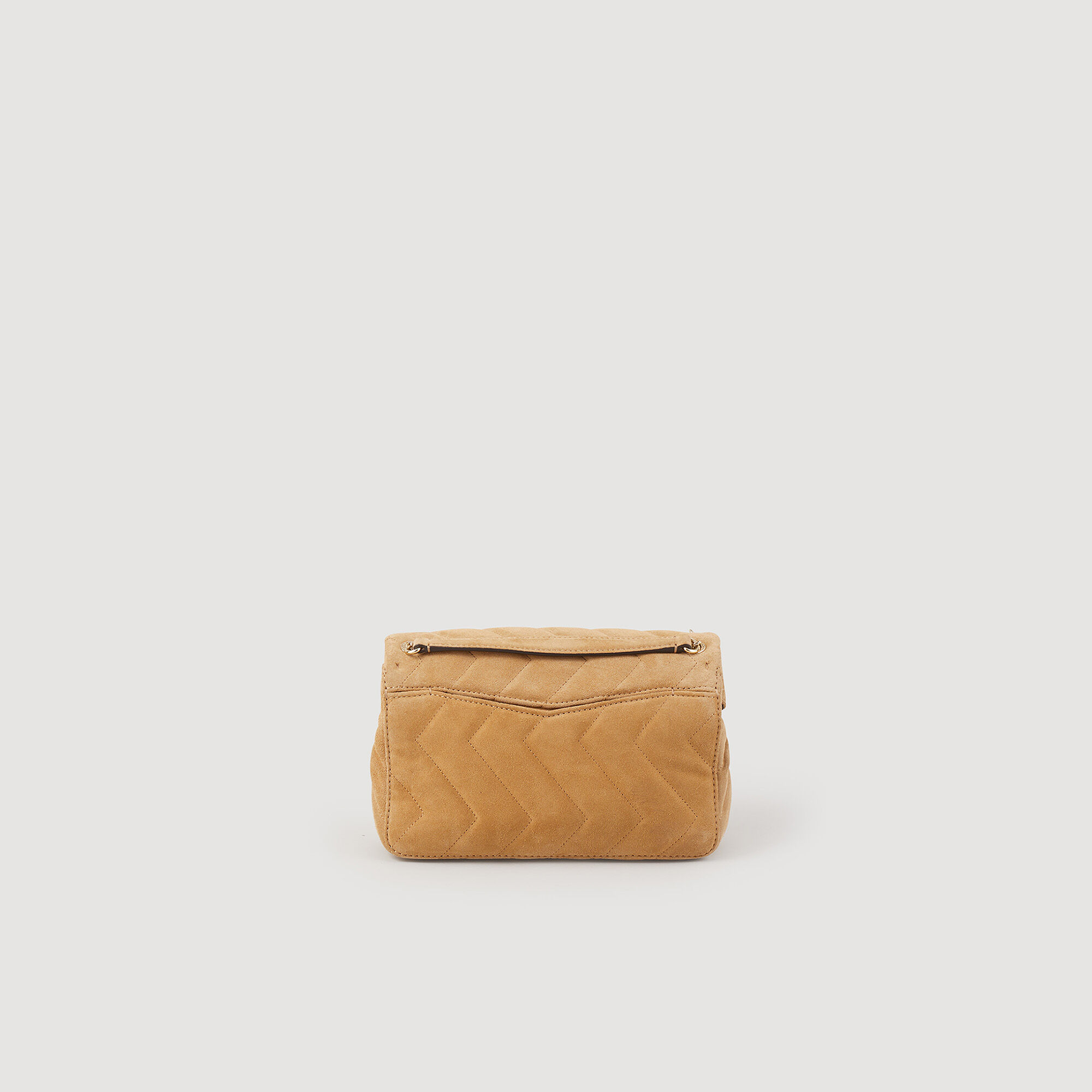 Borsa Yza in pelle scamosciata SFASA00560 Beige Tutte le Borse
