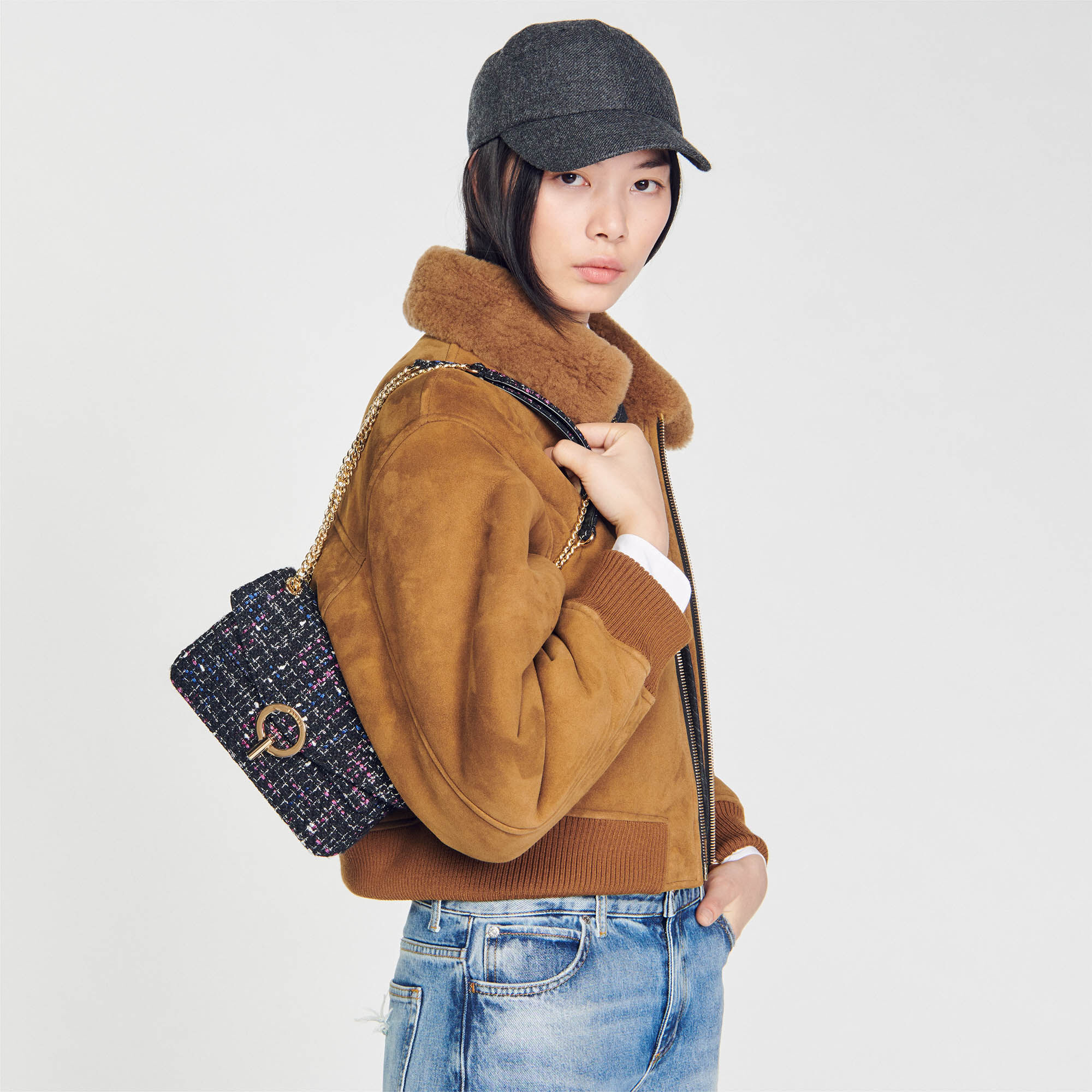 Sac sandro bleu best sale