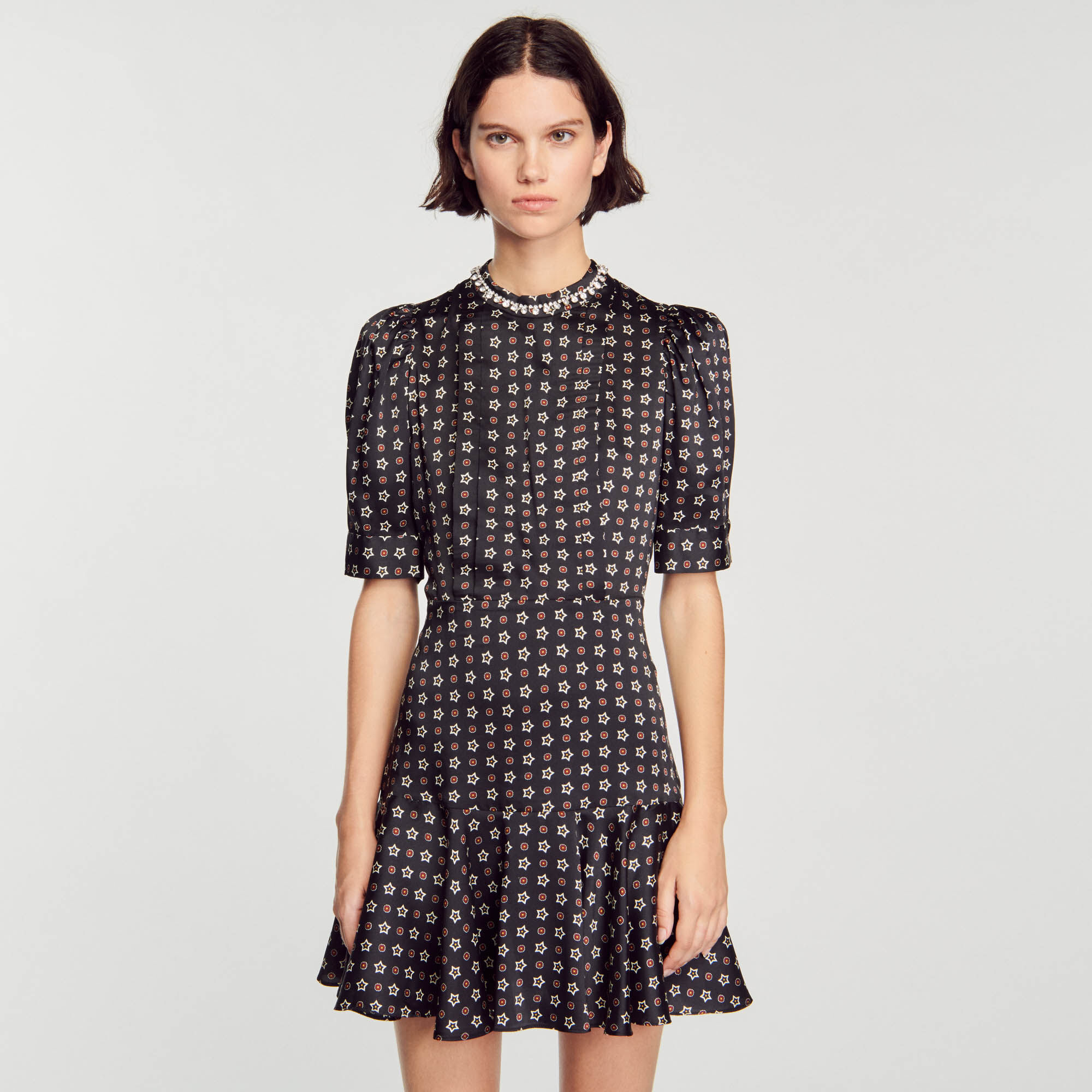 Sandro robe sales courte
