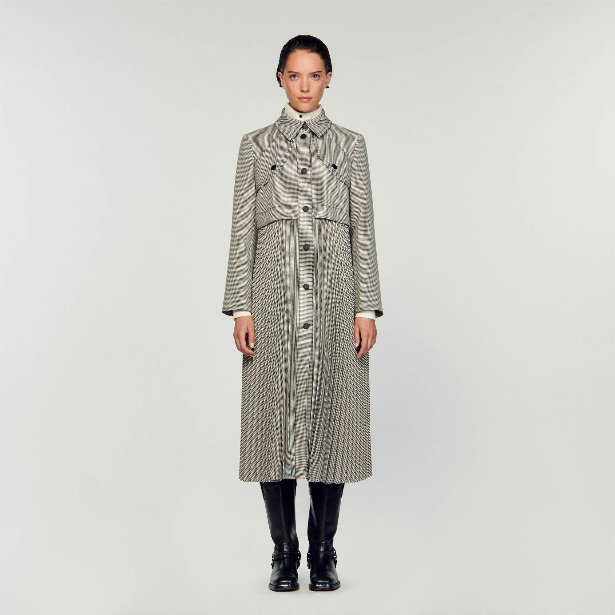 Trench coat sales pied de poule