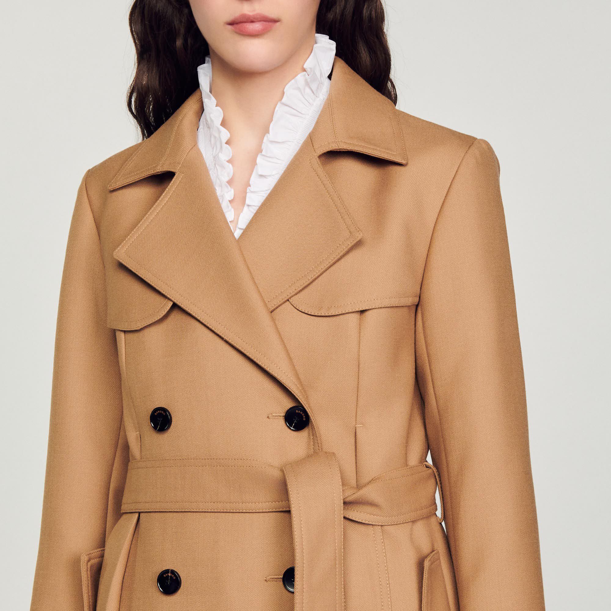 Sandro manteau femme shop