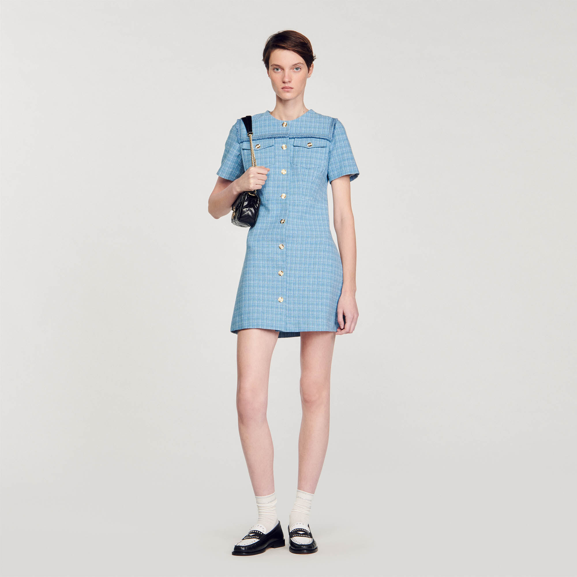 Vestiti in tweed per Abiti Vestiti in tweed Sandro Paris da scoprire