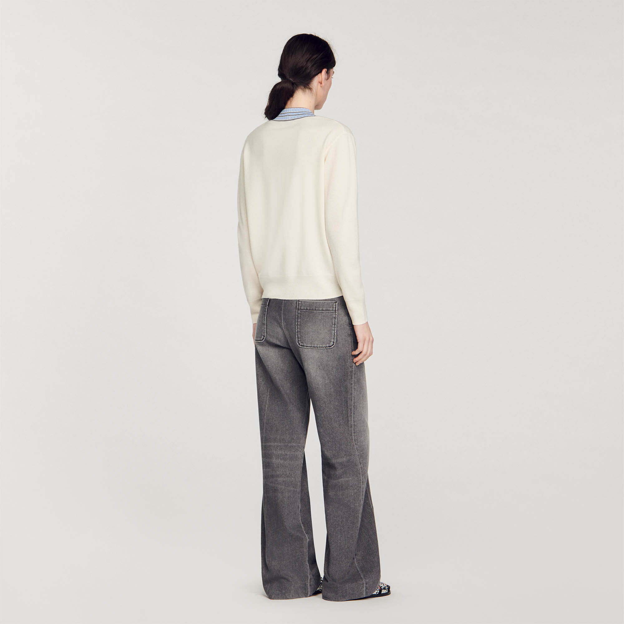 Pull cachemire sandro best sale
