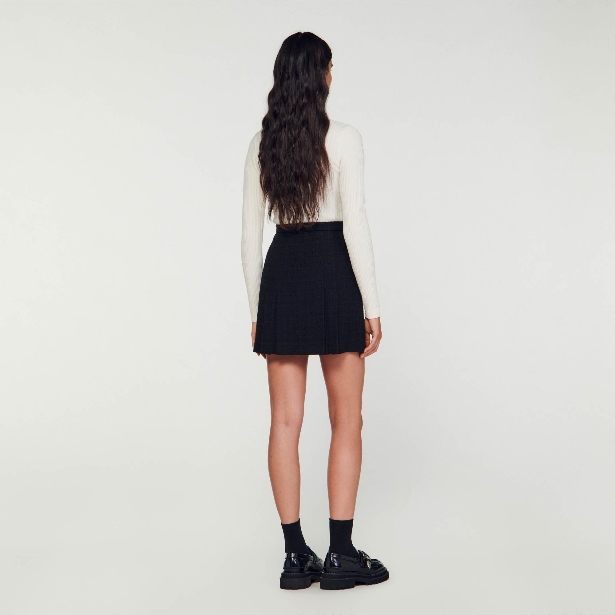Jupe new arrivals plissee sandro
