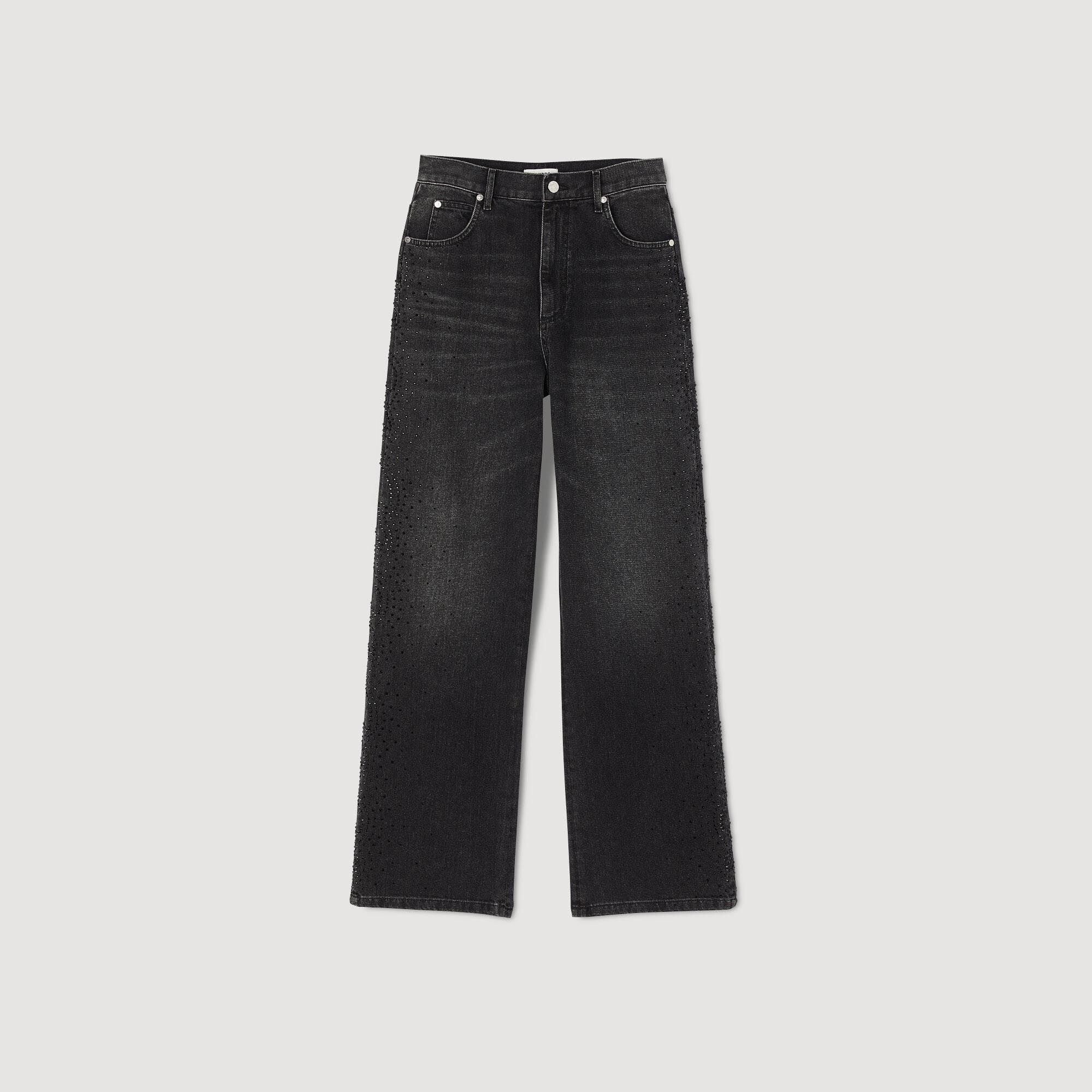 Jeans dritti sbiaditi SFPJE00515 Jeans Sandro Paris