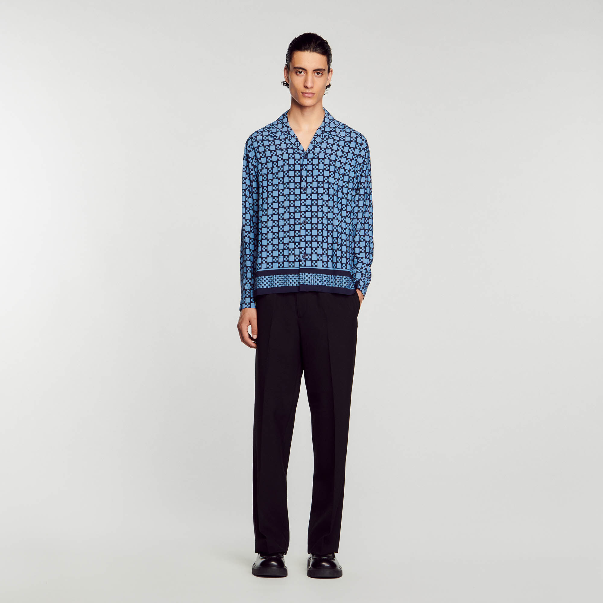 Chemises sandro homme clearance